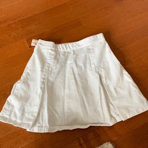 White LLbean girls skirt